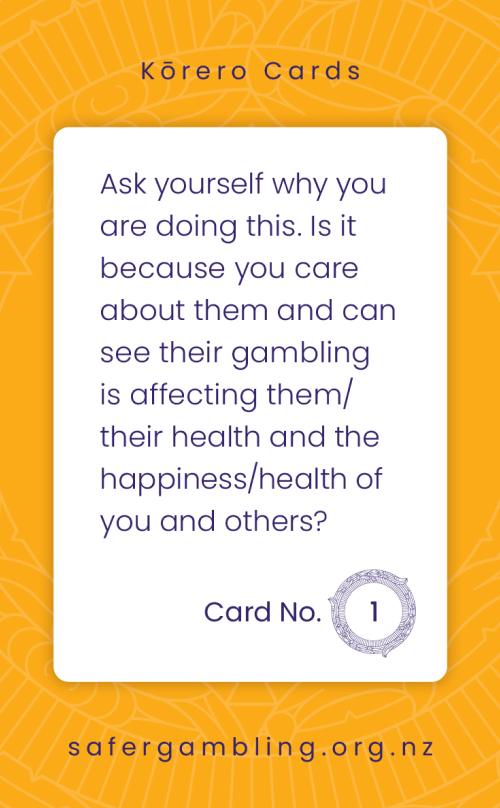 Getting ready to talk, card 2